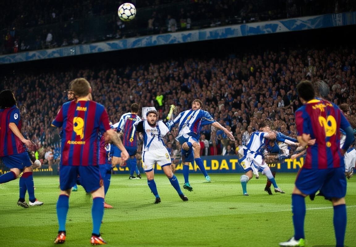 巴塞罗那VS皇家社会：巅峰对决经典回顾(图1)