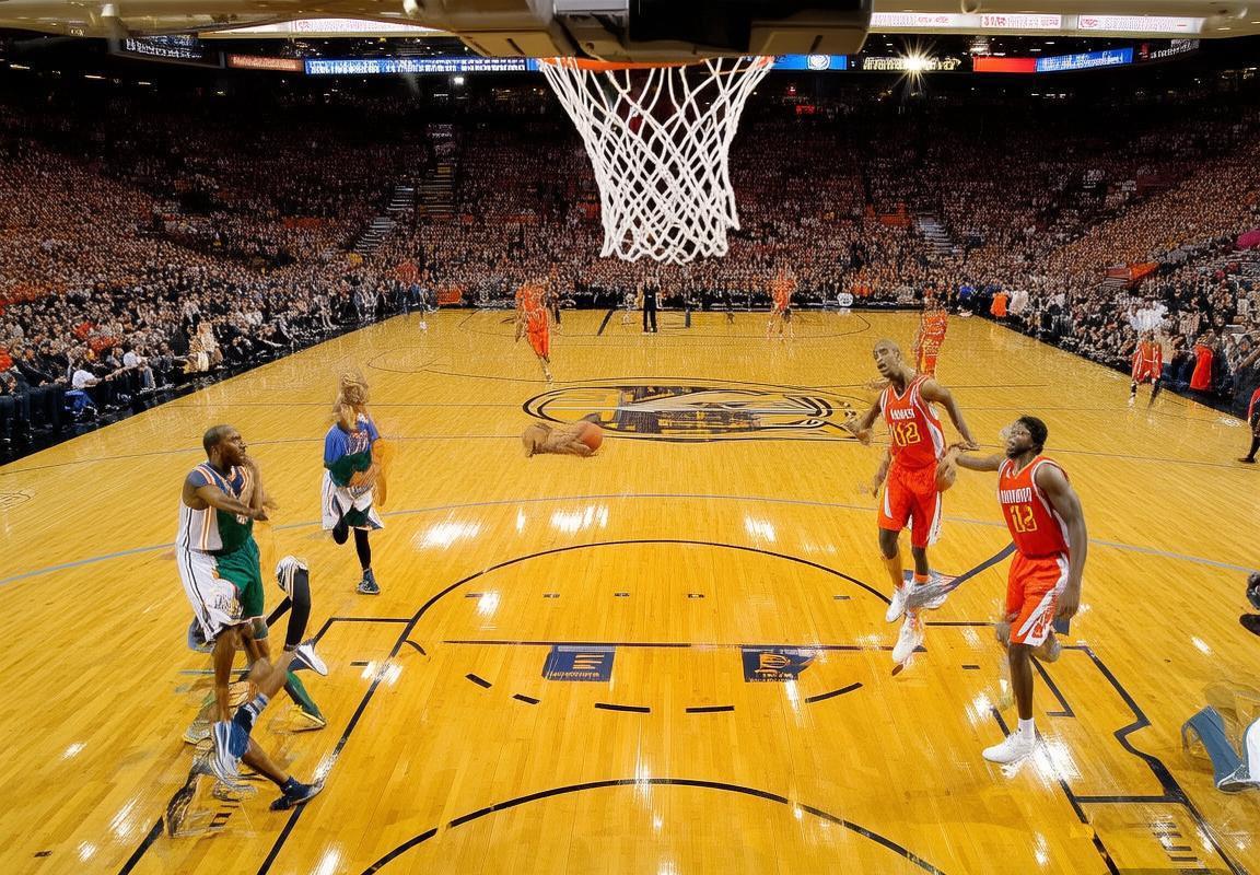 2008年NBA火箭勇士巅峰对决：姚麦联手对决库里，火花四溅！(图1)